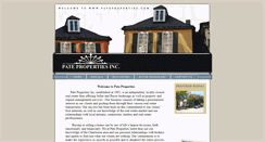Desktop Screenshot of pateproperties.com